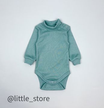 Боди-водолазка из кашкорсе Шалфей