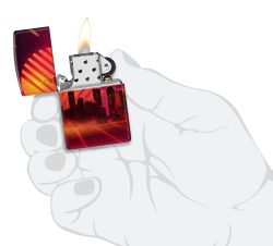 Зажигалка Zippo Cyber City (48505) 5