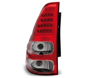 Задние фонари red white led для Toyota Land Cruiser Prado 120