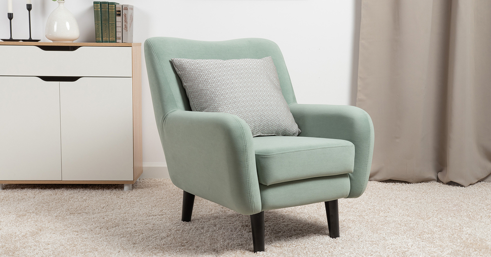 Кресло Дакота Зеленое