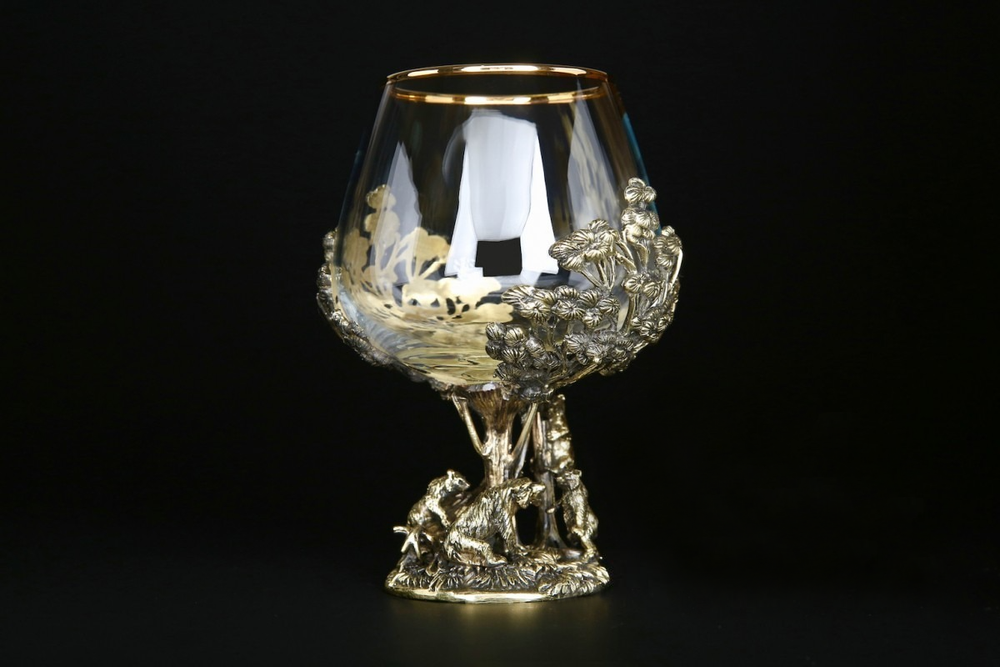 Бокал для коньяка "Три медведя"