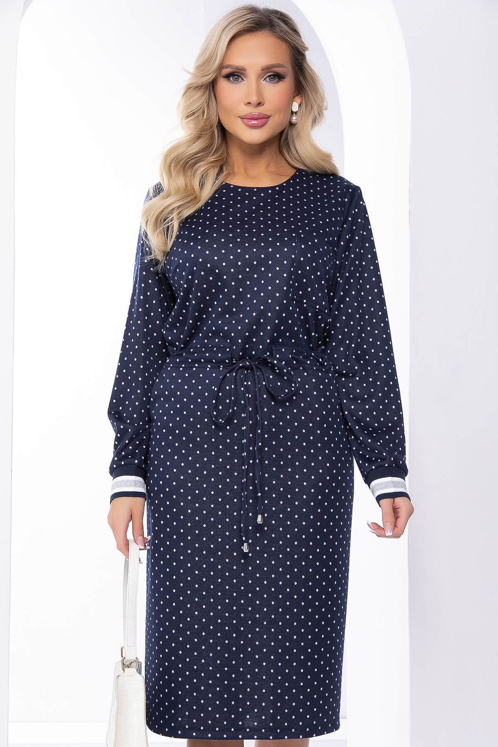 Платье "Верона" (темно-синее) П8158 LT Collection