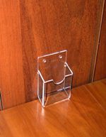 Карман под визитки верт 25мм