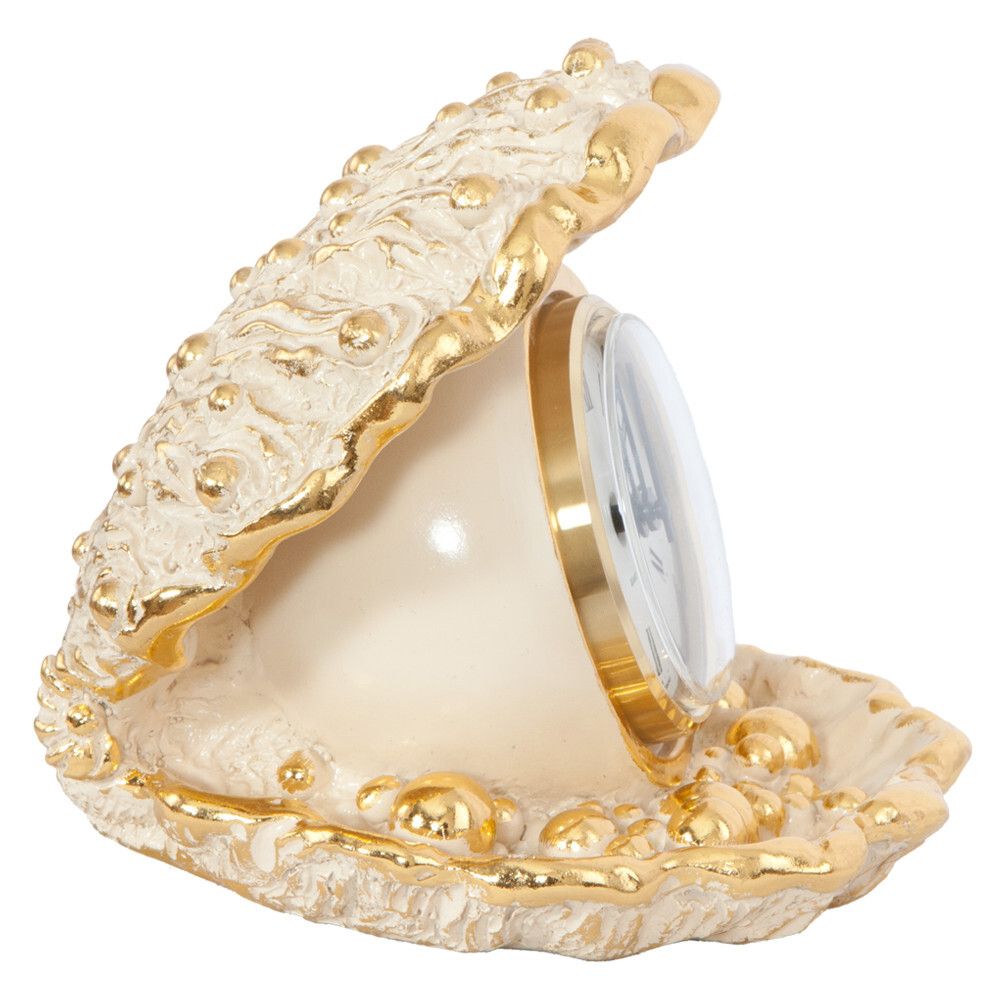 Часы настольные Акойя Айвори