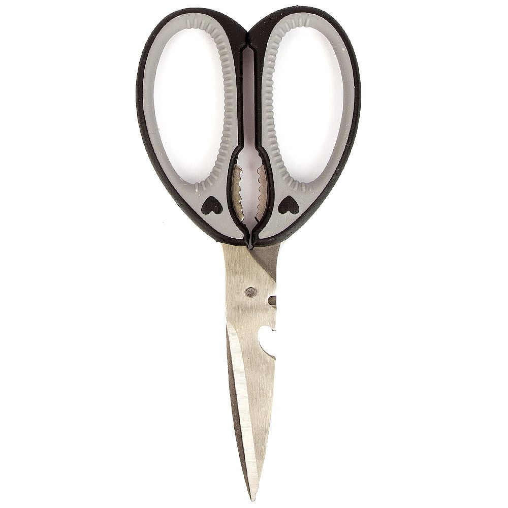 Ножницы кухонные 21*9,5*1 см (3вида) (нержавеющая сталь, пластик) (упаковка с хедером)