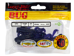 Мягкая приманка Lucky John BUG 2.5in (63 мм), цвет T52, 7 шт.
