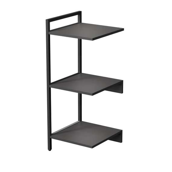 10СПС.3.400 Стеллаж промежуточный средний 3 полки, узкий (380*400*952)