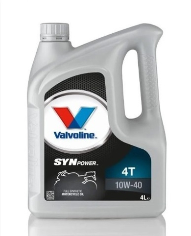 Масло моторное Valvoline SynPower 4T 10w40 (синтетическое), 4 литра