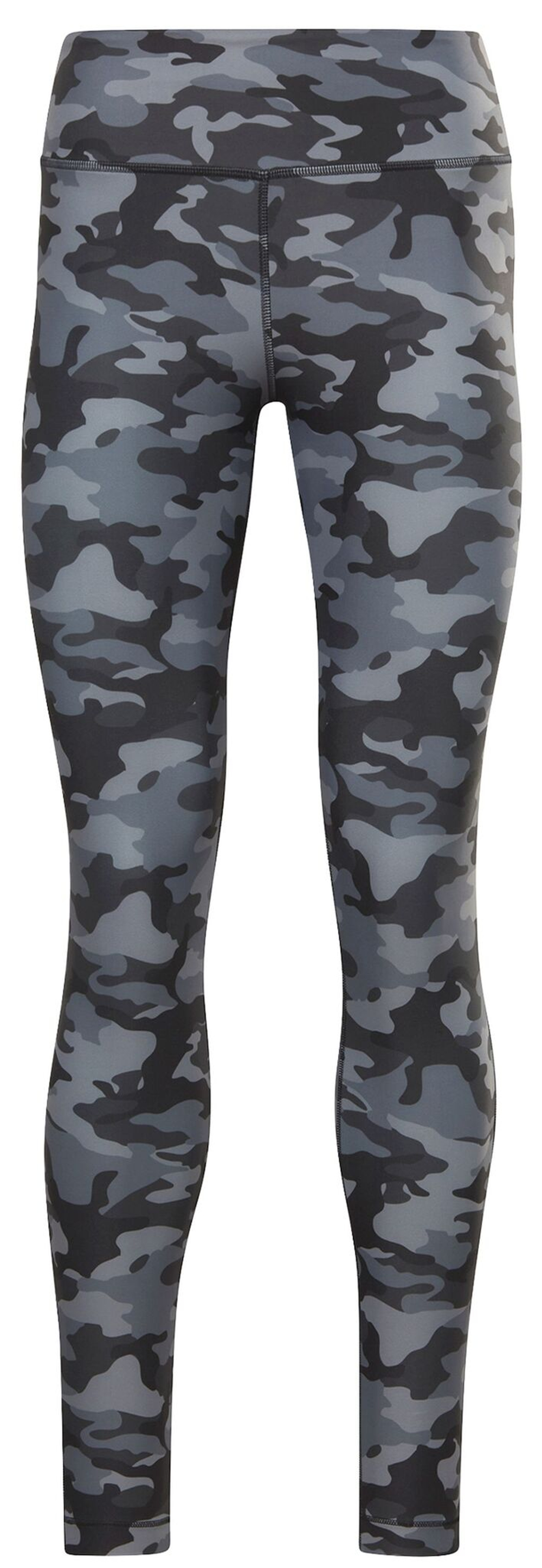 Леггинсы Reebok TS Lux Bold Tight - Camo - black