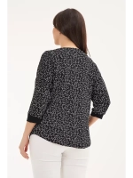 Туника черная тонкая