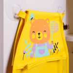 Кармашки для детского сада на липучке. Медвежонок