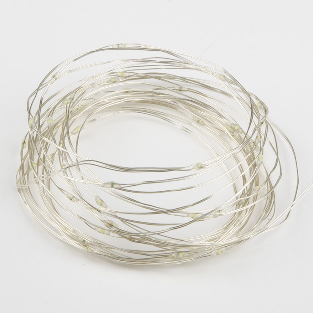 ULD-S0500-050-SCB-2AA ICE BLUE IP20 DEW Гирлянда светодиодная Роса на батарейках 2AA не в-к. 5м. 50 светодиодов. Голубой свет. Провод медный. TM Uniel