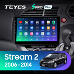 Teyes SPRO Plus 10,2" для Honda Stream 2 2006-2014 (прав)