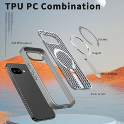 Прозрачный чехол Mesh Pro Magnetic Case для Google Pixel 9А