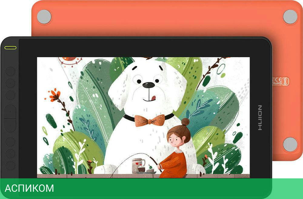 Графический планшет Huion Kamvas 12 Orange