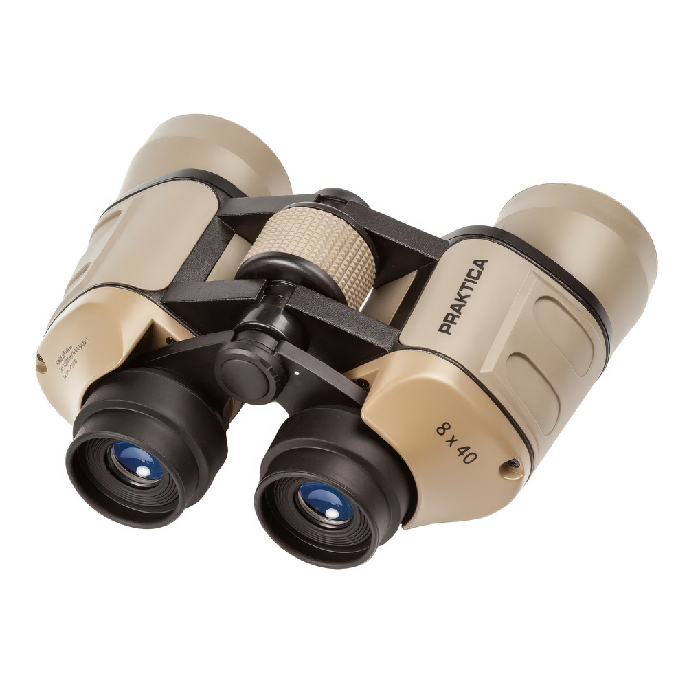 Бинокль Praktica Falcon 8x40 Sand - Полное многослойное просветление линз для улучшенного светопропускания и контраста