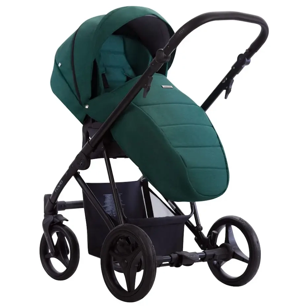 Коляска 2 в 1 Bebetto FLAVIO 12 (изумрудный)