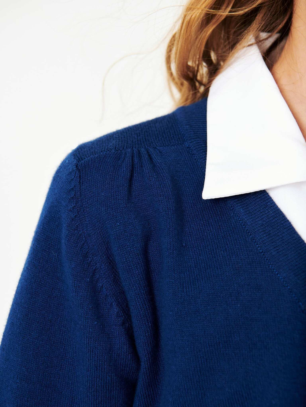 Кардиган школьный для девочки Next 113-015, Синий