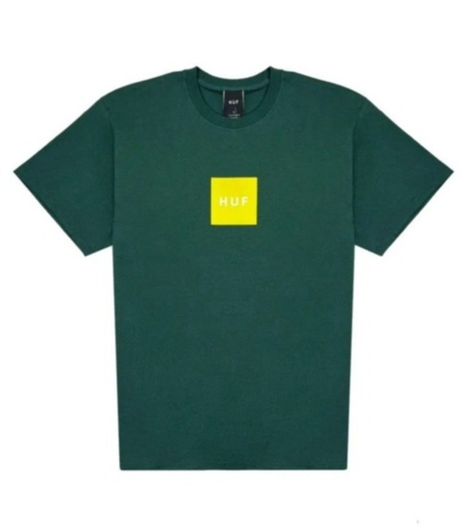 Футболка HUF Essentials Box Logo Forest Green