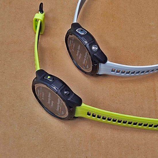 Защитный бампер чехол для часов Garmin Forerunner 965 материал TPU (Черный)
