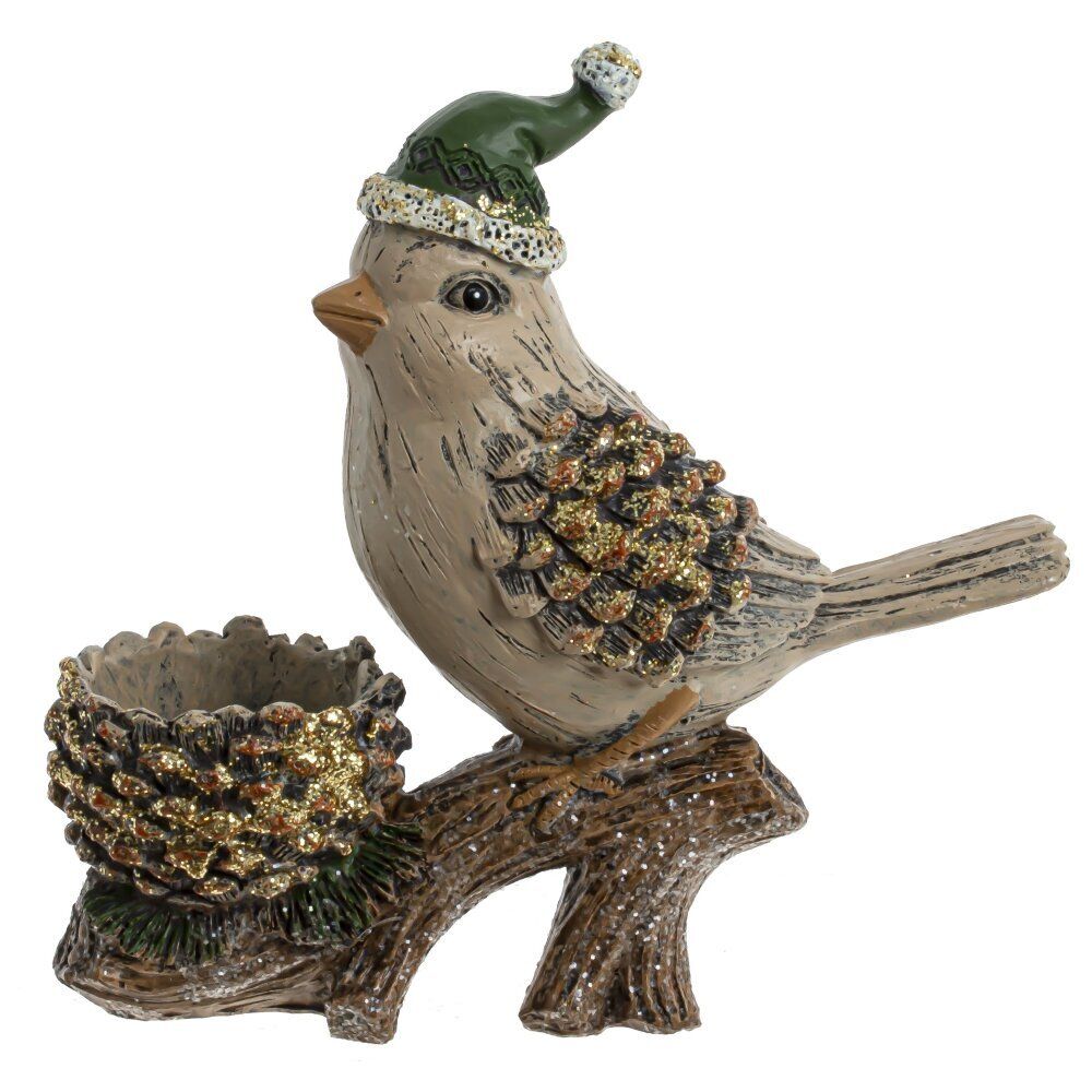 GAEM Фигурка декоративная "Птичка", L16 W6,5 H15 см, 2в.