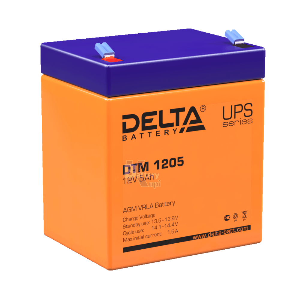 Аккумулятор Delta DTM 1205 (AGM)