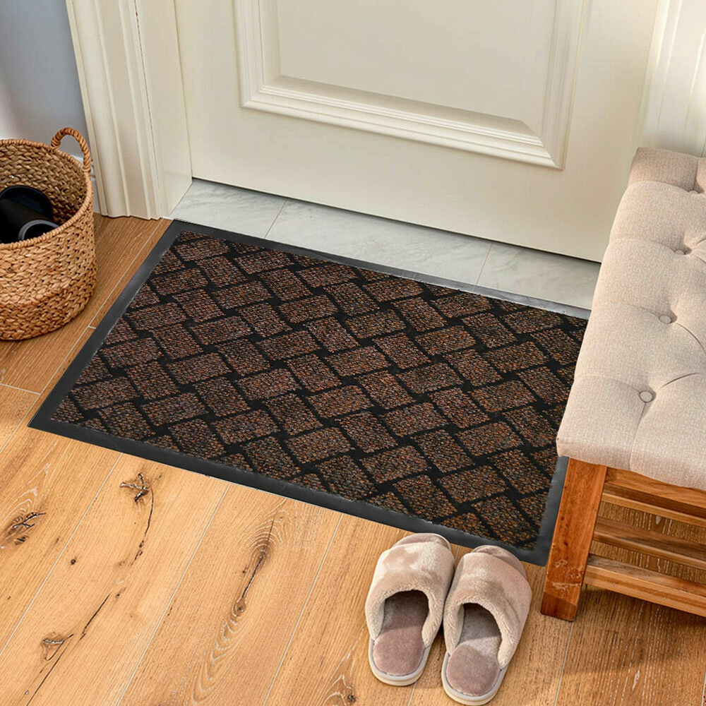 Коврик 40*60см влаговпитывающий "Крафт" Blabar, коричневый