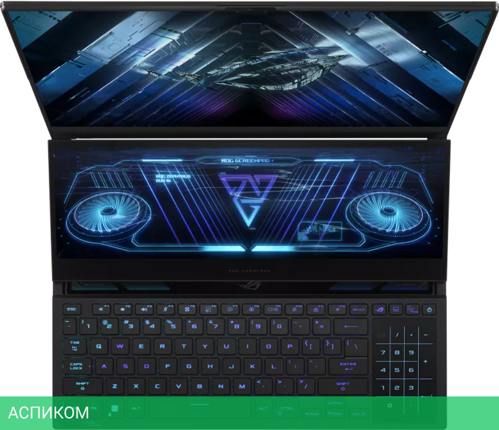 Ноутбук ASUS ROG Zephyrus Duo 16 2023 GX650PY-NM083W