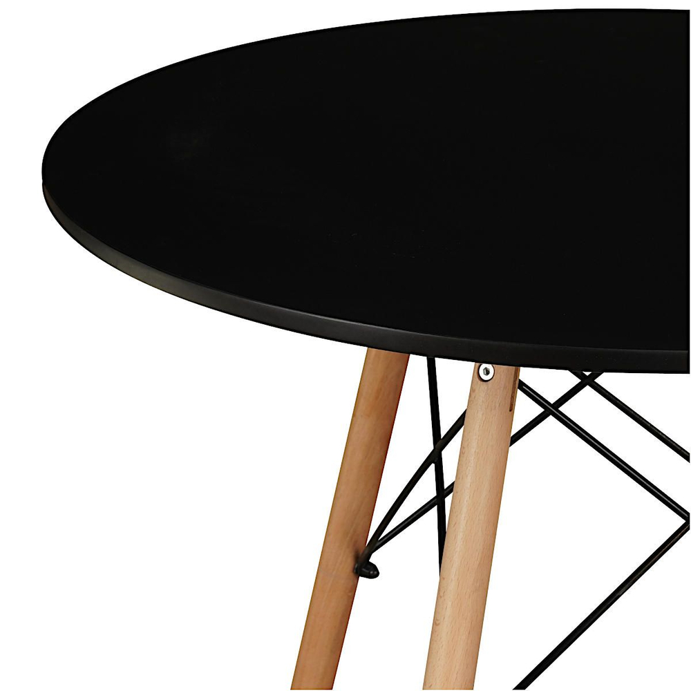 Стол LA ALTA EAMES DSW D80 черный
