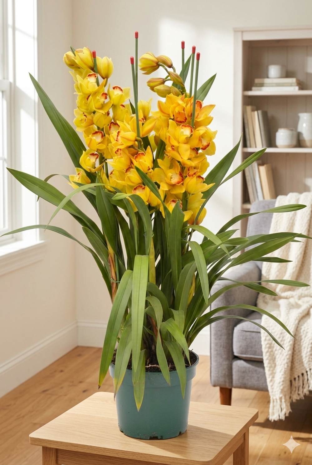 Цимбидиум желтый д. 20