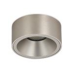 Светильник встраиваемый MUNICH под лампу GU10,  цвет шлифованный алюминий,  D88xH57, 6мм,  IP20