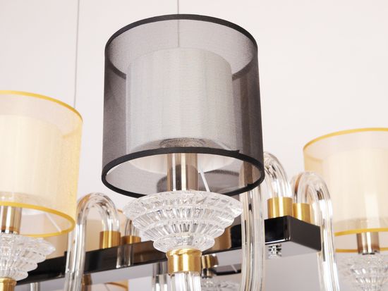 Подвесная люстра Manne L.4306-6 SILVER GO+BL