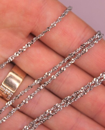 Цепь экстремально блестящая 2 мм