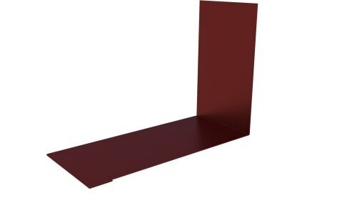 Планка примыкания 140х100х2000 RAL 8017 коричневый