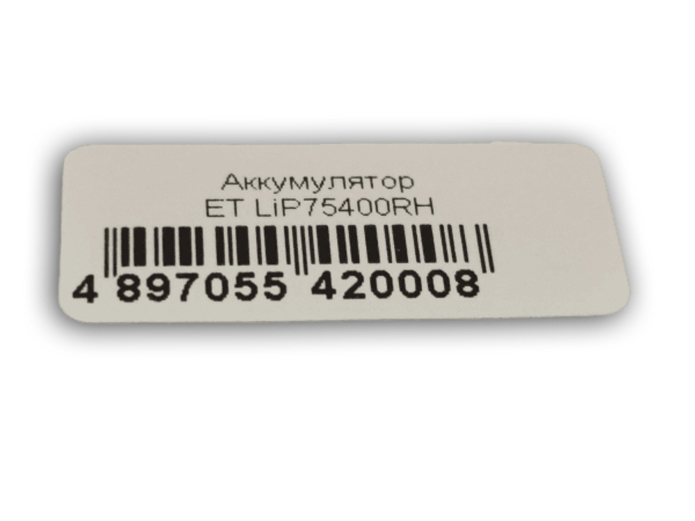 Аккумулятор ET LiP75400RH