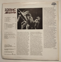 Винтажная виниловая пластинка LP Jiri Stivin Zodiac (Чехословакия 1978)