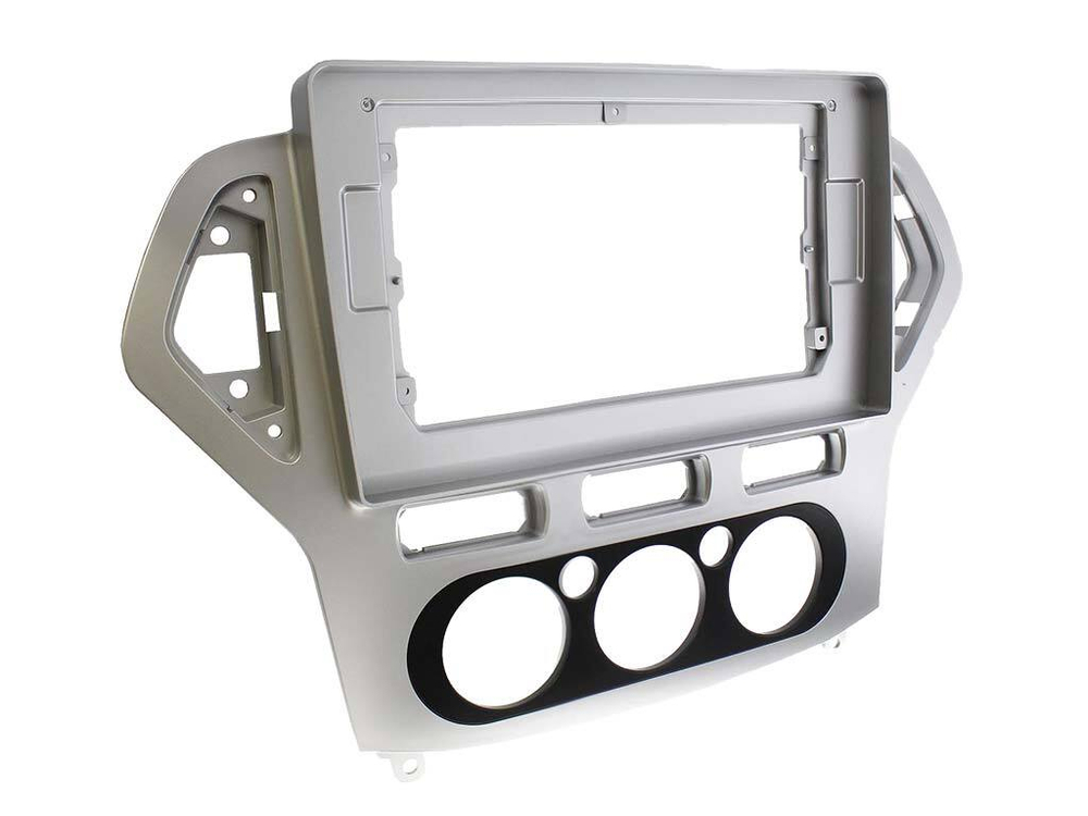 Магнитола для Ford Mondeo 4 2007-2010 (рамка серебро) - Vaycar VA17-1235 на Android 13, 8-ядер, 4G SIM-слот