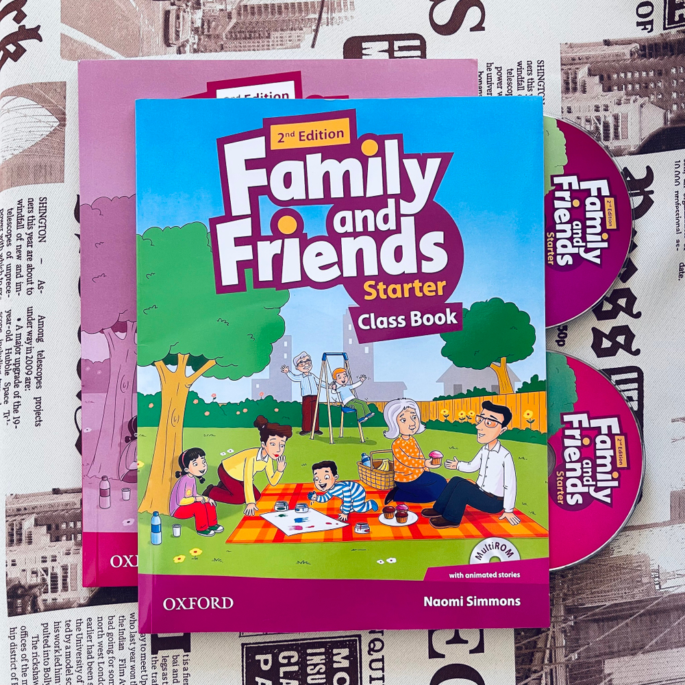 Family and Friends Starter. Class Book+Workbook+2 CDs