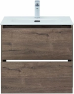 Тумба с раковиной Aquanet Lino 287541 60 (Flat) дуб веллингтон