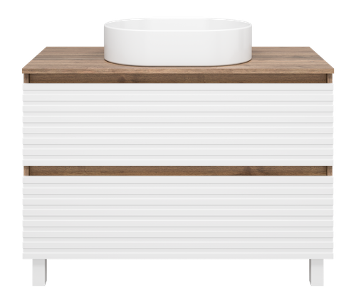 Тумба под раковину Brevita Dakota 100 (белая)