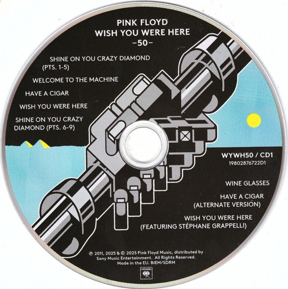 Pink Floyd / Wish You Were Here (50th Anniversary Edition)(Deluxe Edition)(2CD)