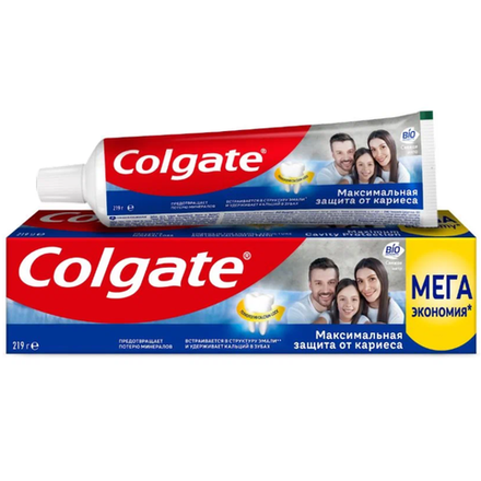 Зубная паста Colgate Максимальная защита от кариеса 150мл