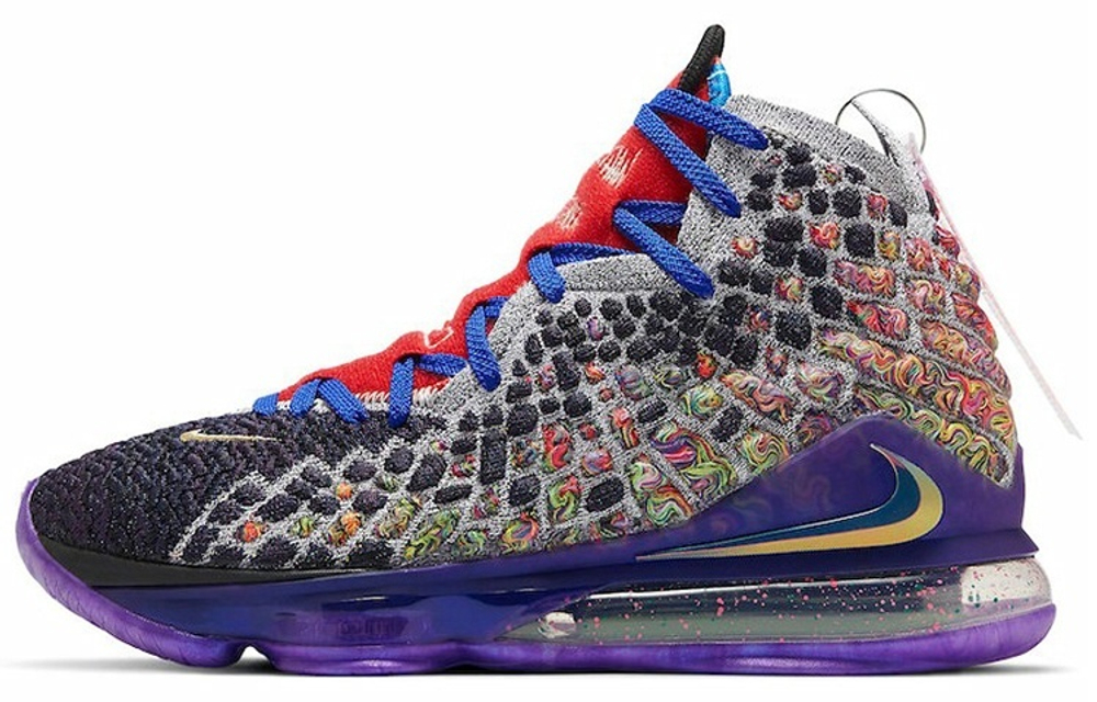 Кроссовки Nike Lebron 17 What The