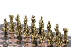 Шахматы "Рыцари" 36х36 см из креноида G 120722