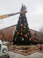 Уличная елка каркасная "Евро-2" (пвх) от 4 до 30 м