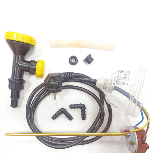 Бак для душа с подогревом АКВАТЕК Стандарт 120 л. (950х950х305)