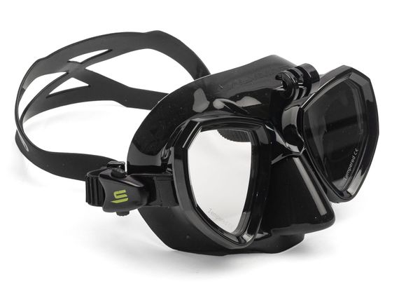 Маска Salvimar Trinity Антифог с креплением для камеры черный