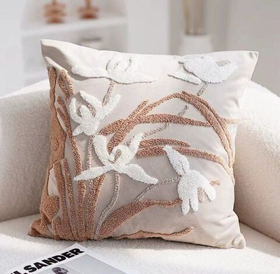 Наволочка декоративная, чехол на подушку 45х45 см, 1 шт