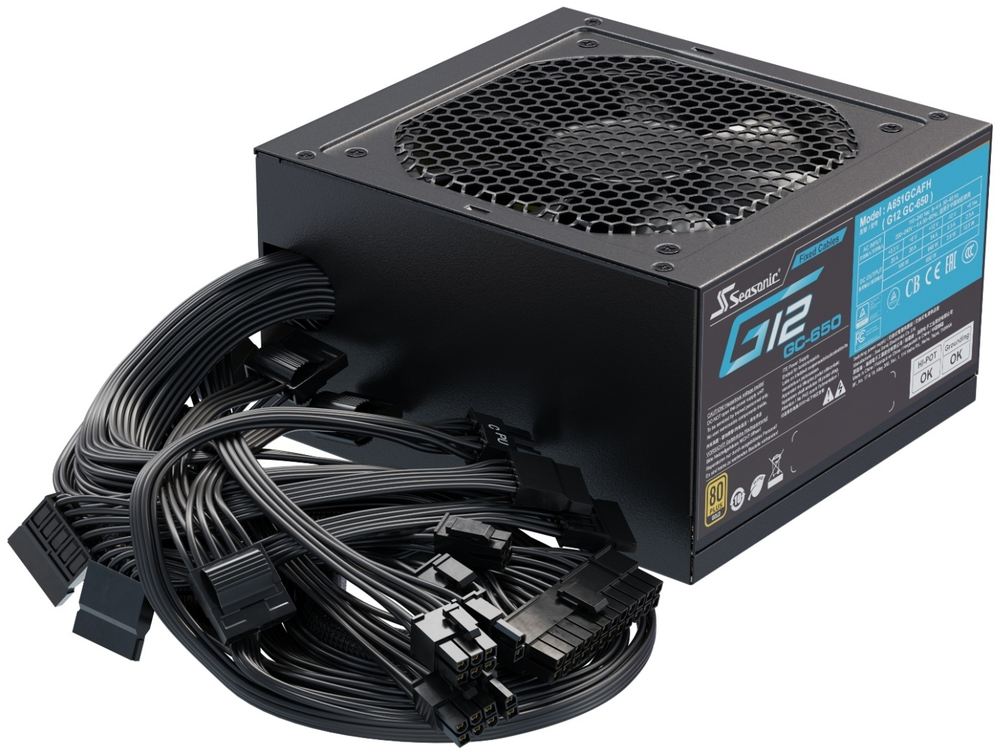 Блок питания Seasonic G12 GC-650 650 Вт