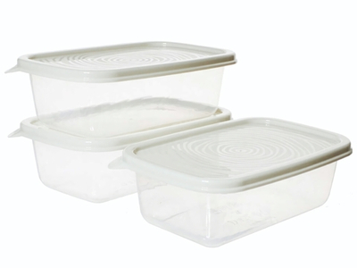 Набор контейнеров 3шт 0,9л "Романо"